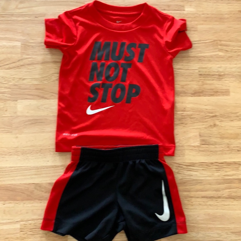 Nike basketball shirt set